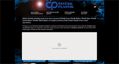Desktop Screenshot of ozturkplastik.net