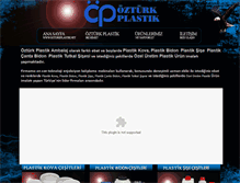 Tablet Screenshot of ozturkplastik.net